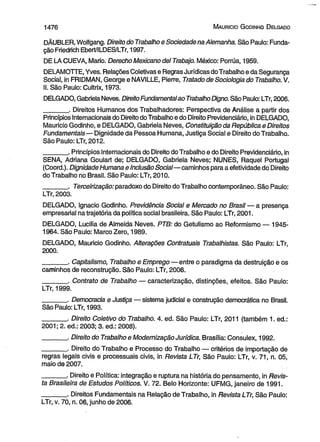 Curso de direito do trabalho [maurício godinho delgado] [2012]