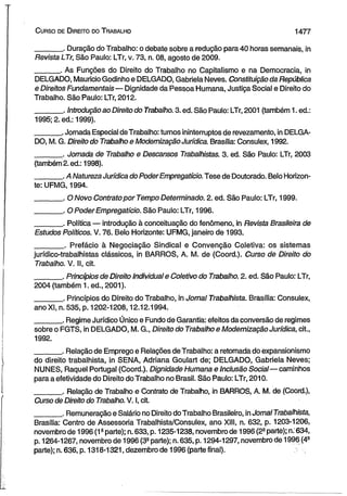 Curso de direito do trabalho [maurício godinho delgado] [2012]