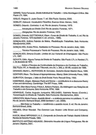 Curso de direito do trabalho [maurício godinho delgado] [2012]