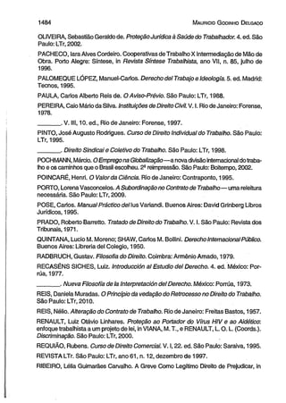 Curso de direito do trabalho [maurício godinho delgado] [2012]