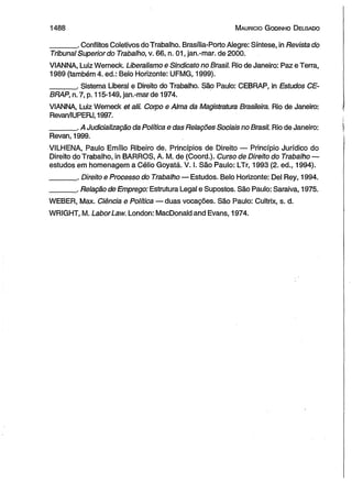 Curso de direito do trabalho [maurício godinho delgado] [2012]