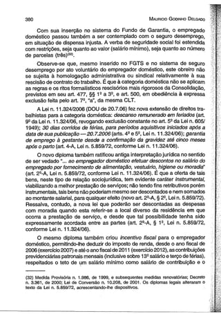 Curso de direito do trabalho [maurício godinho delgado] [2012]