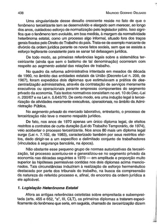 Curso de direito do trabalho [maurício godinho delgado] [2012]