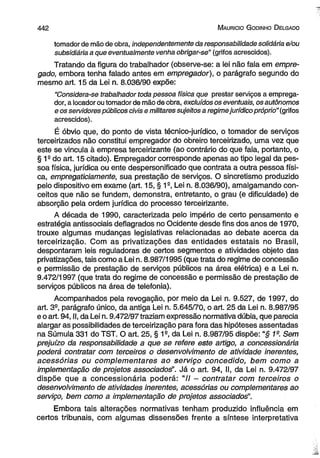 Curso de direito do trabalho [maurício godinho delgado] [2012]