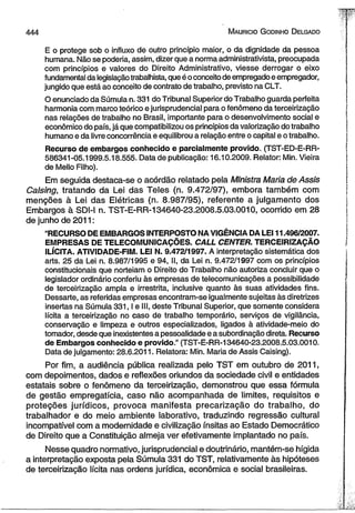 Curso de direito do trabalho [maurício godinho delgado] [2012]