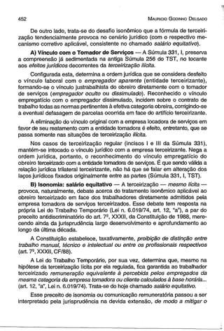 Curso de direito do trabalho [maurício godinho delgado] [2012]