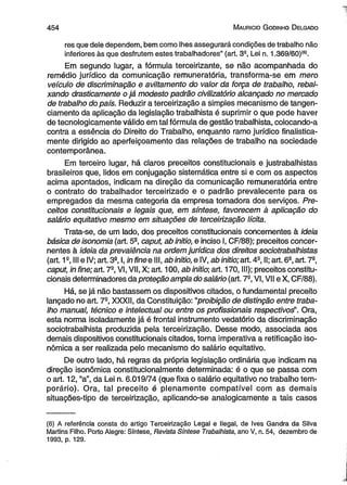 Curso de direito do trabalho [maurício godinho delgado] [2012]