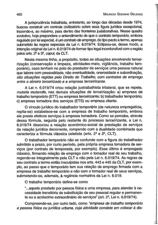 Curso de direito do trabalho [maurício godinho delgado] [2012]