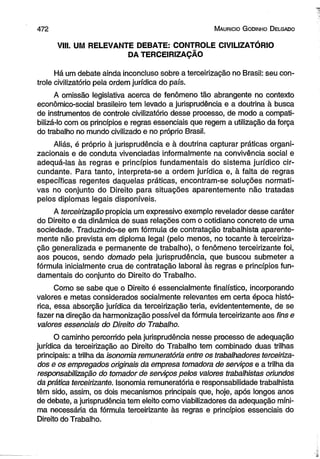 Curso de direito do trabalho [maurício godinho delgado] [2012]
