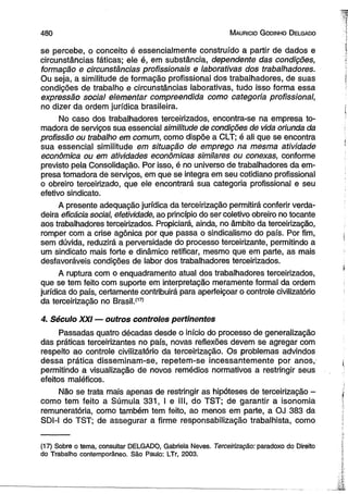 Curso de direito do trabalho [maurício godinho delgado] [2012]