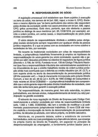 Curso de direito do trabalho [maurício godinho delgado] [2012]