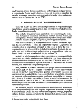 Curso de direito do trabalho [maurício godinho delgado] [2012]