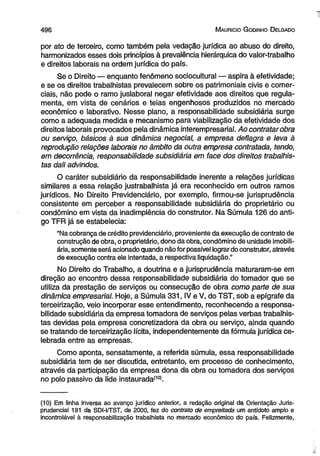 Curso de direito do trabalho [maurício godinho delgado] [2012]