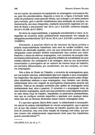 Curso de direito do trabalho [maurício godinho delgado] [2012]