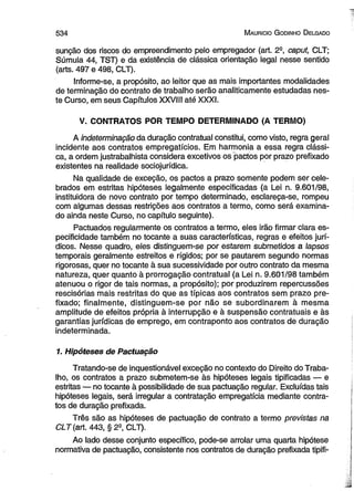 Curso de direito do trabalho [maurício godinho delgado] [2012]