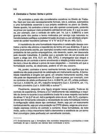 Curso de direito do trabalho [maurício godinho delgado] [2012]