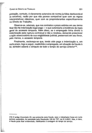 Curso de direito do trabalho [maurício godinho delgado] [2012]