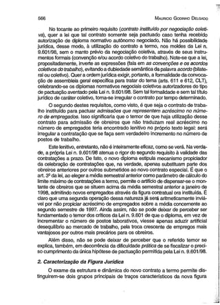 Curso de direito do trabalho [maurício godinho delgado] [2012]