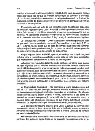 Curso de direito do trabalho [maurício godinho delgado] [2012]