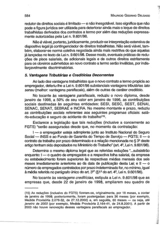 Curso de direito do trabalho [maurício godinho delgado] [2012]