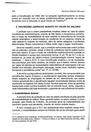 Curso de direito do trabalho [maurício godinho delgado] [2012]