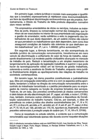 Curso de direito do trabalho [maurício godinho delgado] [2012]