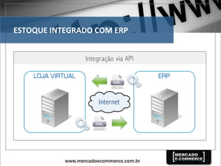 ESTOQUE	
  INTEGRADO	
  COM	
  ERP	
  
 