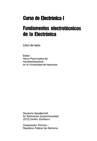 Curso de electronica i fee 01 libro de texto 