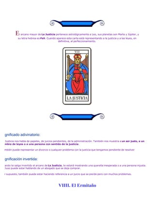 Curso de el tarot de marsella | PDF