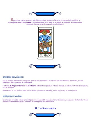 Curso de el tarot de marsella | PDF
