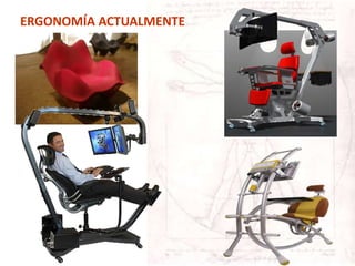 ERGONOMÍA ACTUALMENTE
 
