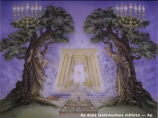As duas testemunhas mártires — Ap 
11:3-6 
 