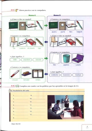 Curso de español 1 Things  A1.1