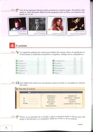Curso de español 1 Things  A1.1