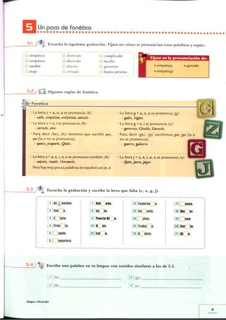 Curso de español 1 Things  A1.1