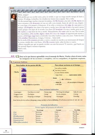 Curso de español 1 Things  A1.1