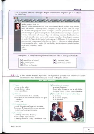 Curso de español 1 Things  A1.1