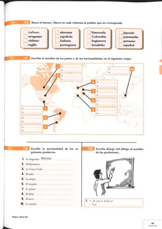 Curso de español 1 Things  A1.1