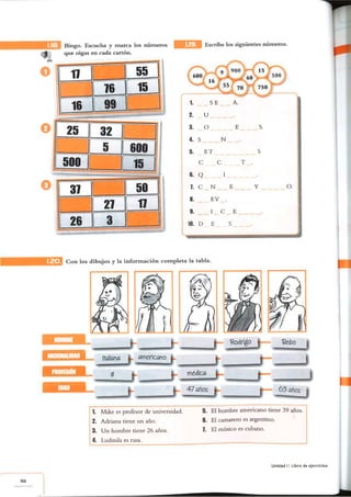 Curso de español 1 Things  A1.1