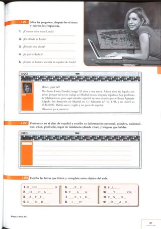 Curso de español 1 Things  A1.1