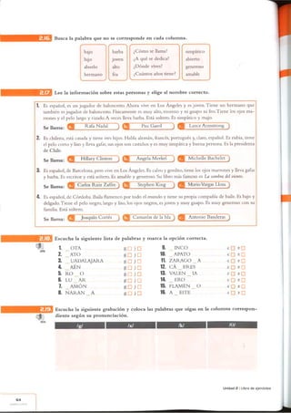 Curso de español 1 Things  A1.1