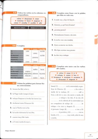Curso de español 1 Things  A1.1