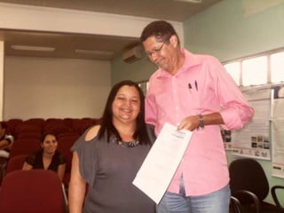 Curso de espe. entrega e comemoração