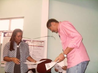 Curso de espe. entrega e comemoração