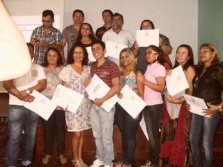 Curso de espe. entrega e comemoração