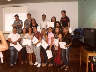 Curso de espe. entrega e comemoração
