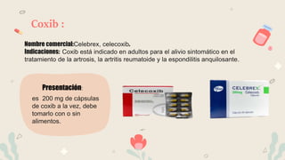 Coxib curso de farmacología 2..pptx