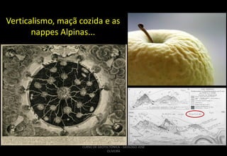 Verticalismo, maçã cozida e as
nappes Alpinas...

CURSO DE GEOTECTÔNICA - GEÓLOGO JOSÉ
OLIVEIRA

 