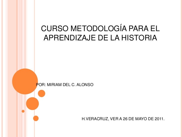 Curso historia
