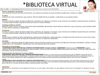 *BIBLIOTECA VIRTUAL
 